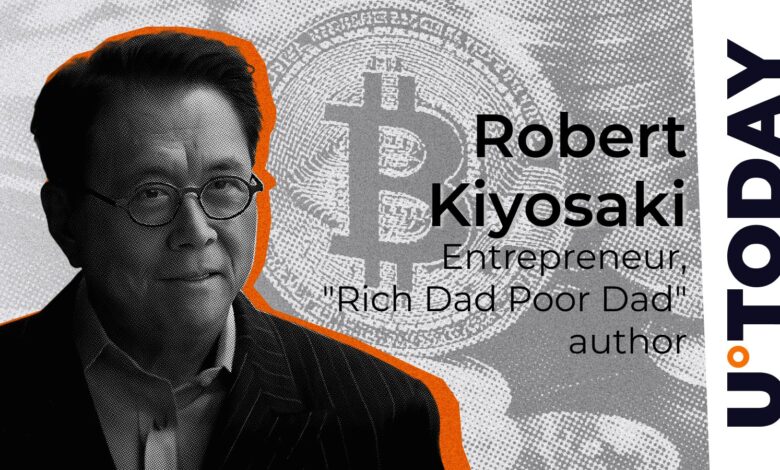 Rich Dad Poor Dad author Kiyosaki debunks Bitcoin prices