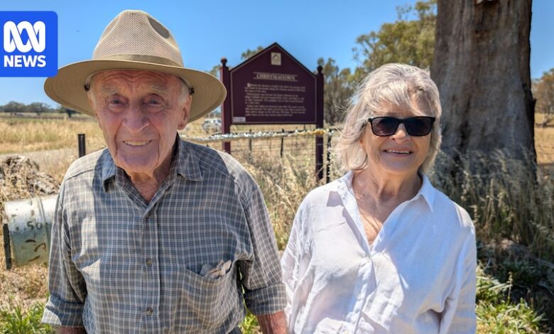 Families remember Christmastown's history as a gold mining and farming town with a population of one