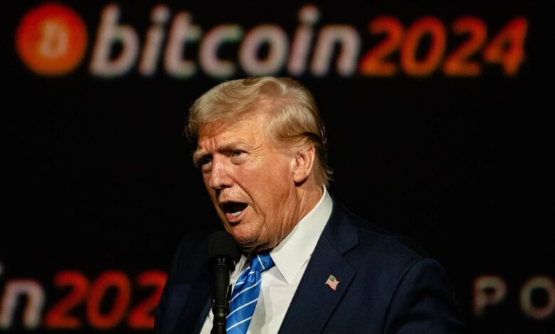 Bitcoin hits a 4-week high as Trump reportedly looks to order Bitcoin stock