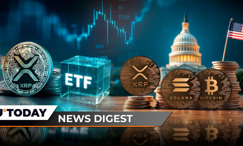 Cryptocurrency News Digest by U.Today