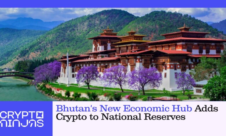 Bhutan's new economic hub adds cryptocurrencies to national reserves