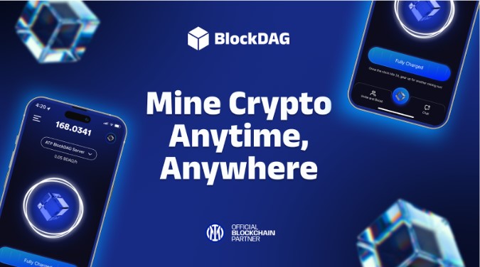 BlockDAG leads the mobile mining space, with Arbitrum and Ethereum trending upward