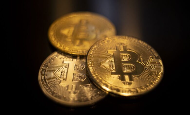 Bitcoin fell as positive labor market numbers dampened hopes for an interest rate cut