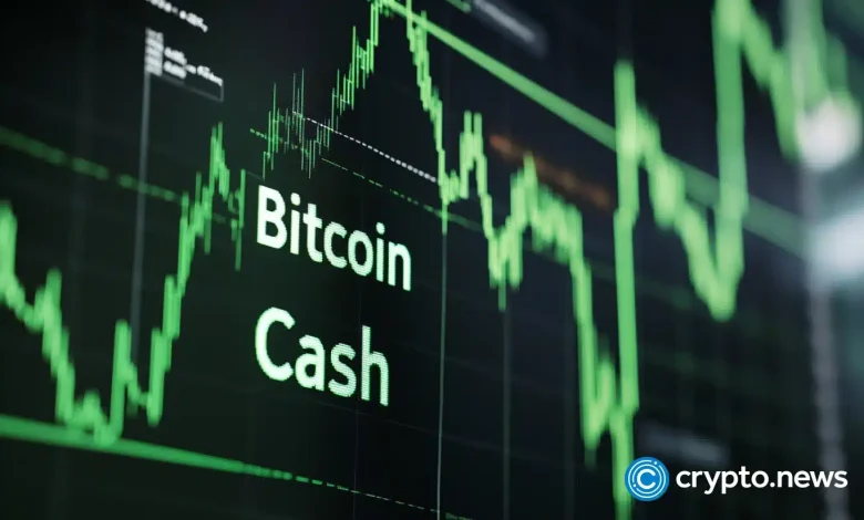 Bitcoin Cash for 30% to lead coins in a warm bounce