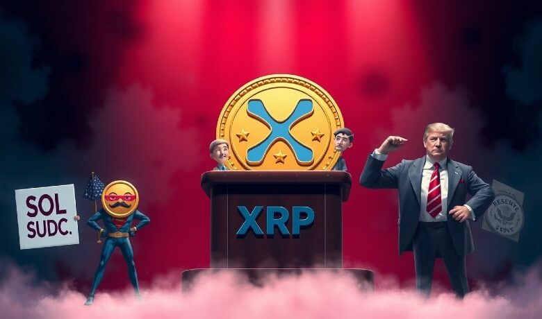 Ripple CEO discusses the role of XRP, SOL, and USDC in the US cryptocurrency reserve strategy