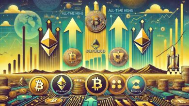 Altcoin prices rise as the cryptocurrency market takes off in 2025 on a high note