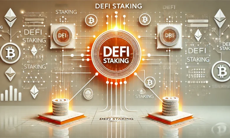 What is Defi staking?