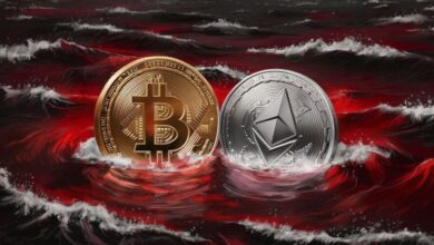 Bitcoin, ETHEREUM decreases to the lowest prices in months as the liquidation tops $ 600 million