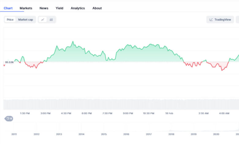 Bitcoin Today: BTC decreases to 95 thousand dollars despite the increase in the investor's interest - beyond the collapse?