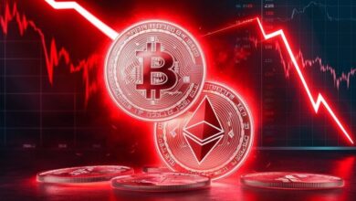 Bitcoin and Ethereum Liquidations, such as Solana, XRP and Dogoin Plummet