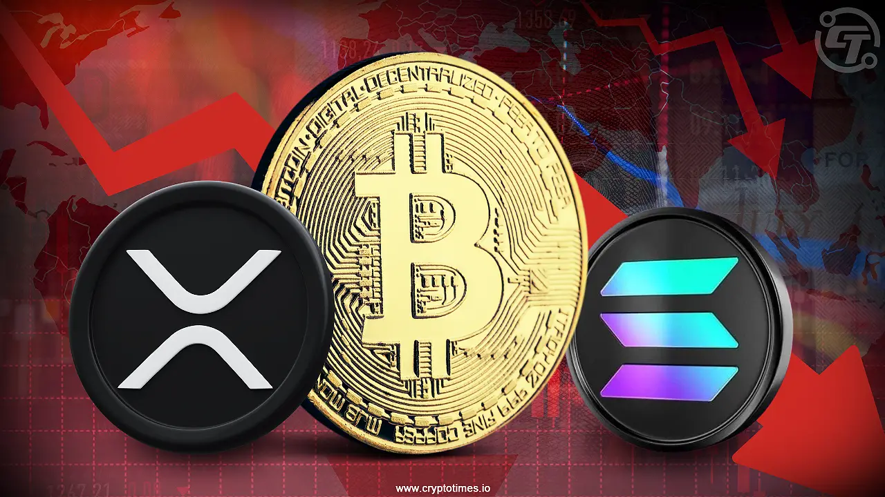 Bitcoin decreased less than $ 90,000; ETH, XRP and Sol decreases 13 %