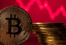 Bitcoin prices are lower