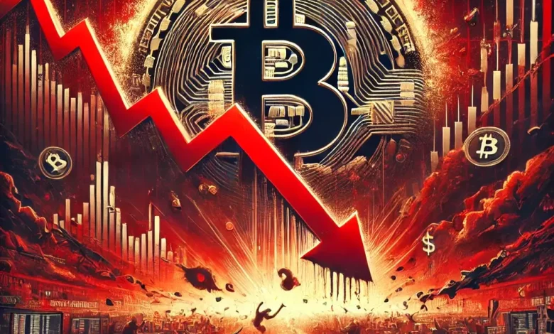 The collapse of the Crypto Market: 2.2 billion filtering, as Bitcoin gets 9 % to 91200 dollars