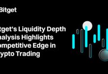 The liquidity depth analysis in Bitget highlights a competitive advantage in the encryption trade, and Cryptorank reports