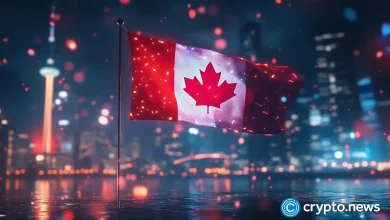 Canadian bank war on Cripto-ATB Financial Stands only