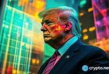 Trump jumps 10% after an announcement in upbit