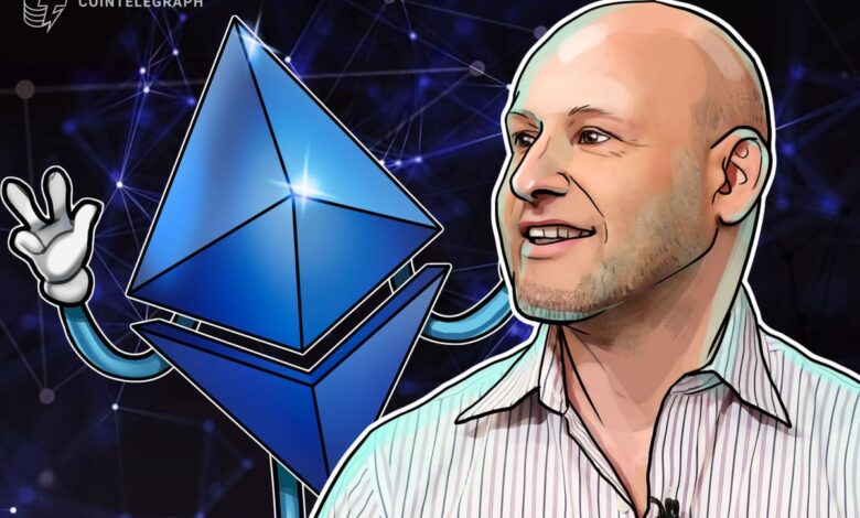 Etherum co-founder Joe Lubin in the future Ethereuma - Das