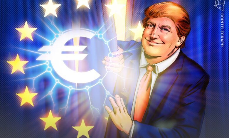 Trump Cripto Push could harm the financial stability of Europe: a top official EU official