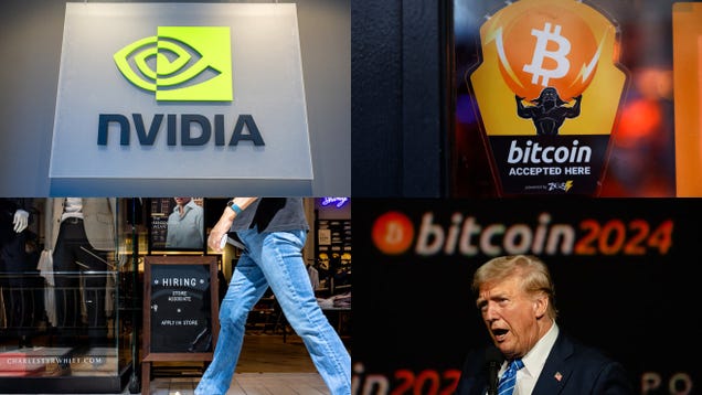 Nvidia Stock Novives, Bitcoin bleeds, and Trump Bump is over: Roundep News