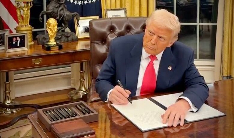 Trump signs the posting order Bitcoin 'Fort Knox' and digital property supplies stock