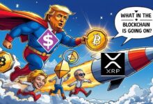 KSRP News: Trump Crippto Marks launch 30% XRP pump, then 10% Landfills