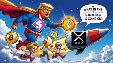 KSRP News: Trump Crippto Marks launch 30% XRP pump, then 10% Landfills