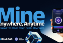 There are no expensive platforms, no mining troubles - divide approximately 600,000 users through the Blockdag X1 mining app!