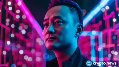 Will TRs follow BTC? Justin Sun talks about interruption blocks awards