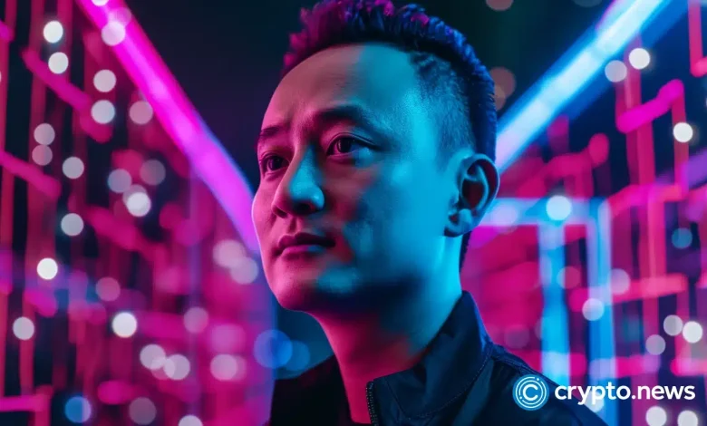 Will TRs follow BTC? Justin Sun talks about interruption blocks awards