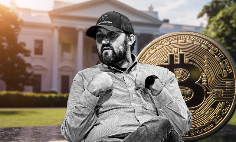 Cardano's Charles Hoskinson reacts in White House Cripto Summit Snub