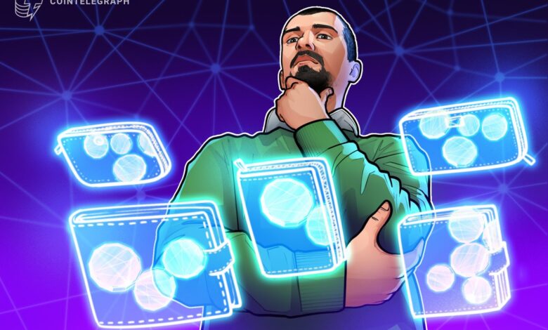 Multi-wallet Use 16%, but can be addressed by crypto fragmentation gap