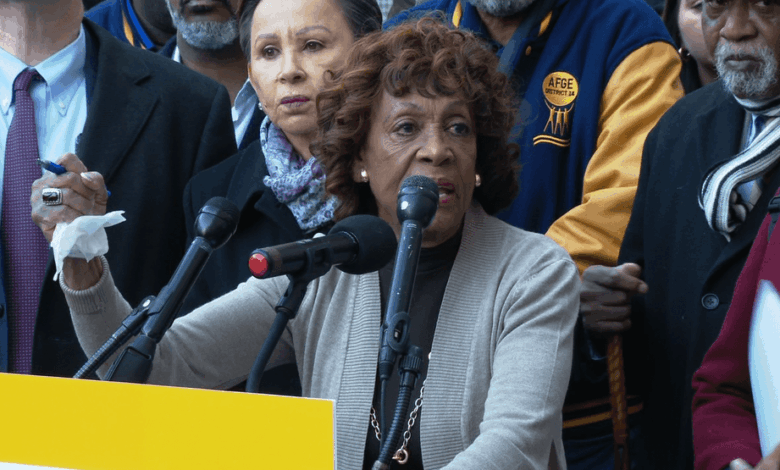 Maxine Waters will block the CRIPTO hearing with Republicans House: Report 1 Maxine Waters will block the CRIPTO hearing with Republicans House: Report