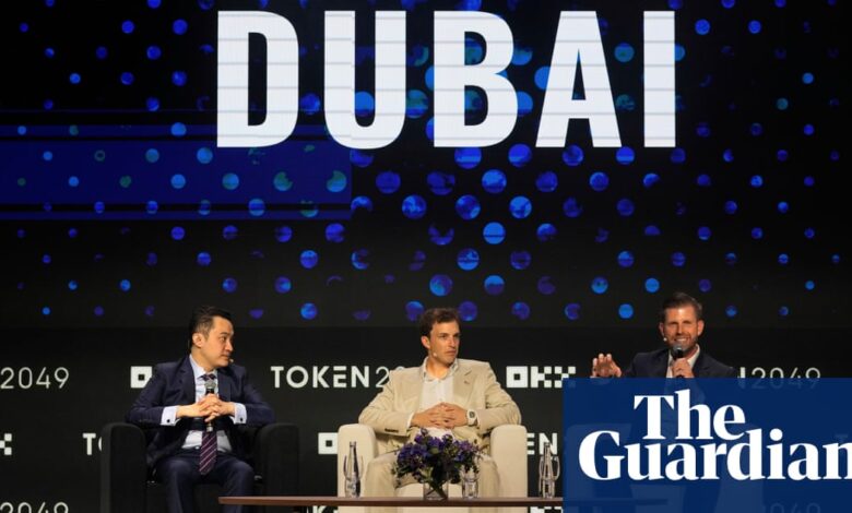 Abu Dhabi firm to invest $ 2 billion in binan using Trump's Cripto Venture | Donald Trump