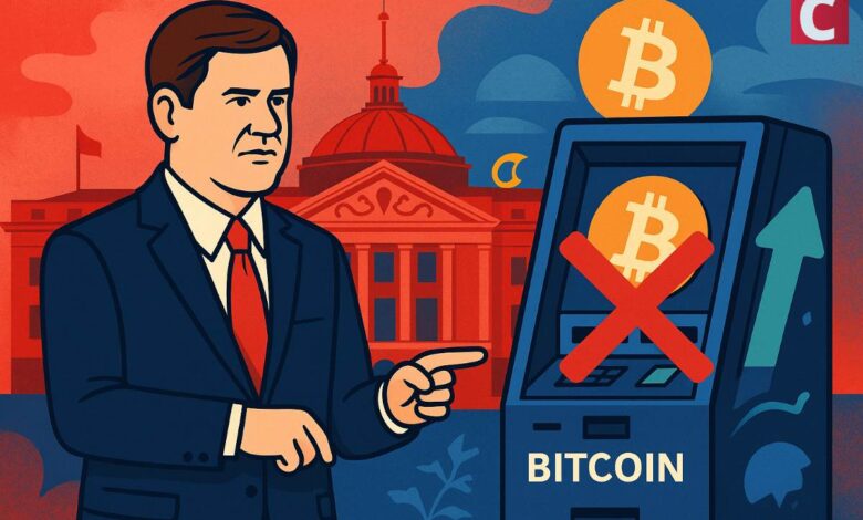 Arizona Governor Vivators for encryption bills, targeting Bitcoin ATMs 1 Arizona Governor Vivators for encryption bills, targeting Bitcoin ATMs