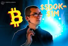 Bitcoin founder can reach $ 500,000 - $ 1 million this session
