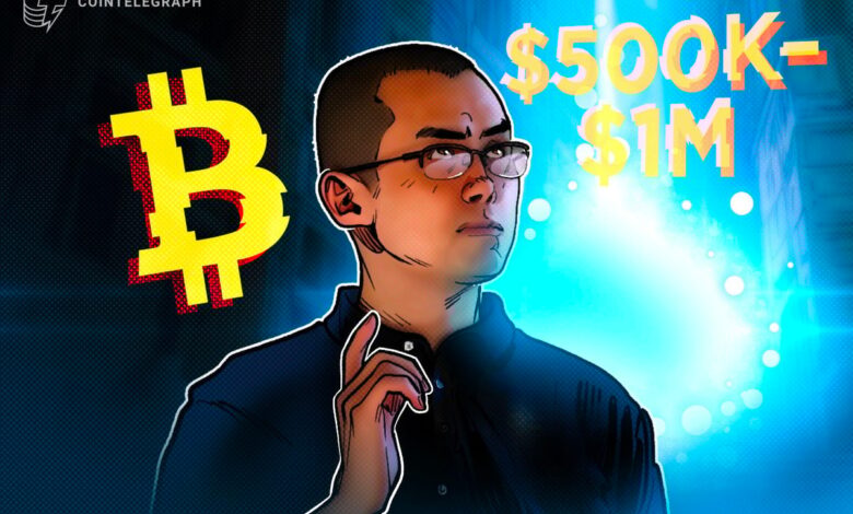 Bitcoin founder can reach $ 500,000 - $ 1 million this session 1 Bitcoin founder can reach $ 500,000 - $ 1 million this session