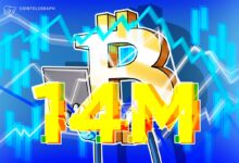 Bitcoin non -liquid supplies up to 14m BTC while Hodlers record valve market