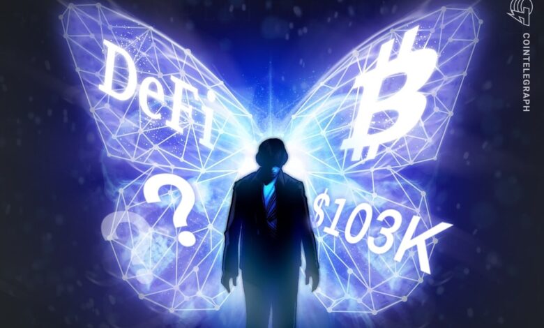 Bitcoin strikes 103 thousand dollars, but Defi is a mixed bag: the financing has been redefined 1 Bitcoin strikes 103 thousand dollars, but Defi is a mixed bag: the financing has been redefined