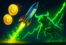Bitcoin tops 97 thousand dollars in an increase on Tuesday night
