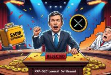 XRP News Today: XRP Prices LIPS AS Judge Defense of Workers' Intents for 50 m SEC DIP adhid $ 160 million Ecodus