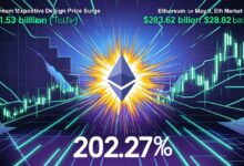 Ethereum rises to new heights in the encryption rally