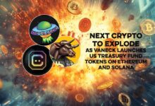 Next Crypto Bang while VNECK calls the US Treasury Fund on ETAREUM and Solana