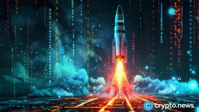 Qusteics Crypto Presale Lrashs, where price models indicate the main bullish direction