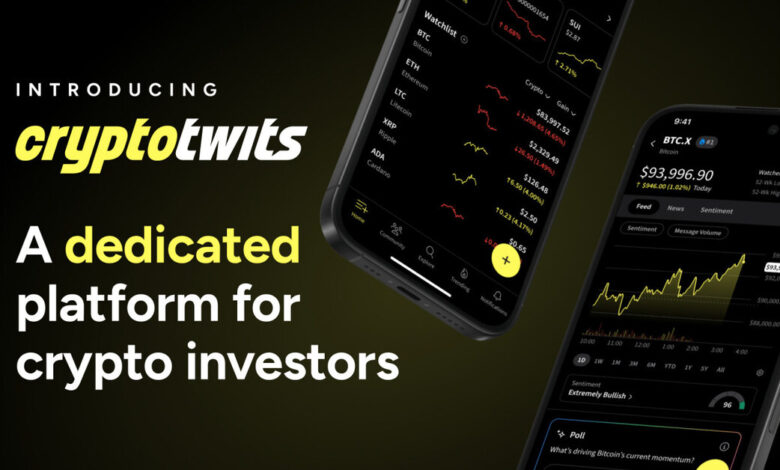 Stocktwits launch Cryptotwits, traditional financing and encryption for 10 meters+ investors 1 Stocktwits launch Cryptotwits, traditional financing and encryption for 10 meters+ investors