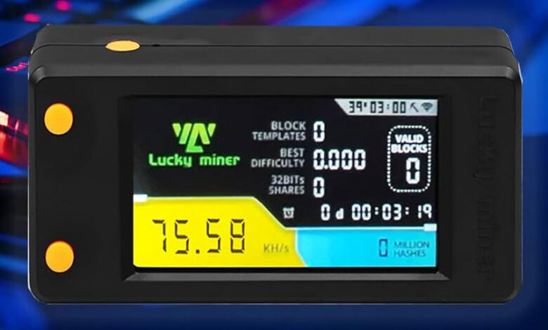 The Lucky Miner USB Stick is a $ 24 Bitcoin lottery 1 The Lucky Miner USB Stick is a $ 24 Bitcoin lottery