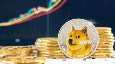 Dogecoin jumps 27% as bitcoin inches closer recording price